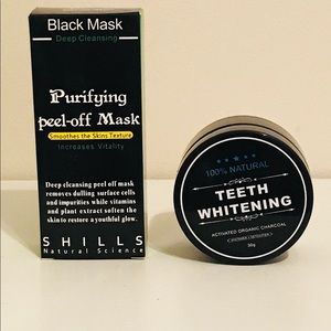 Awesome Charcoal Face Mask & Teeth Whitener set